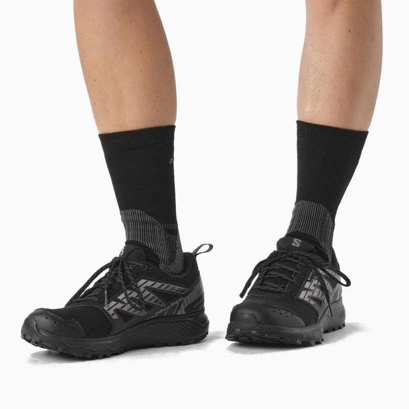 Încălțăminte de alergare pentru femei Salomon Wander GTX black/plum kitten/gull 11