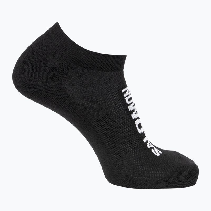 Șosete Salomon Everyday Low 3 pary black/black/black 2