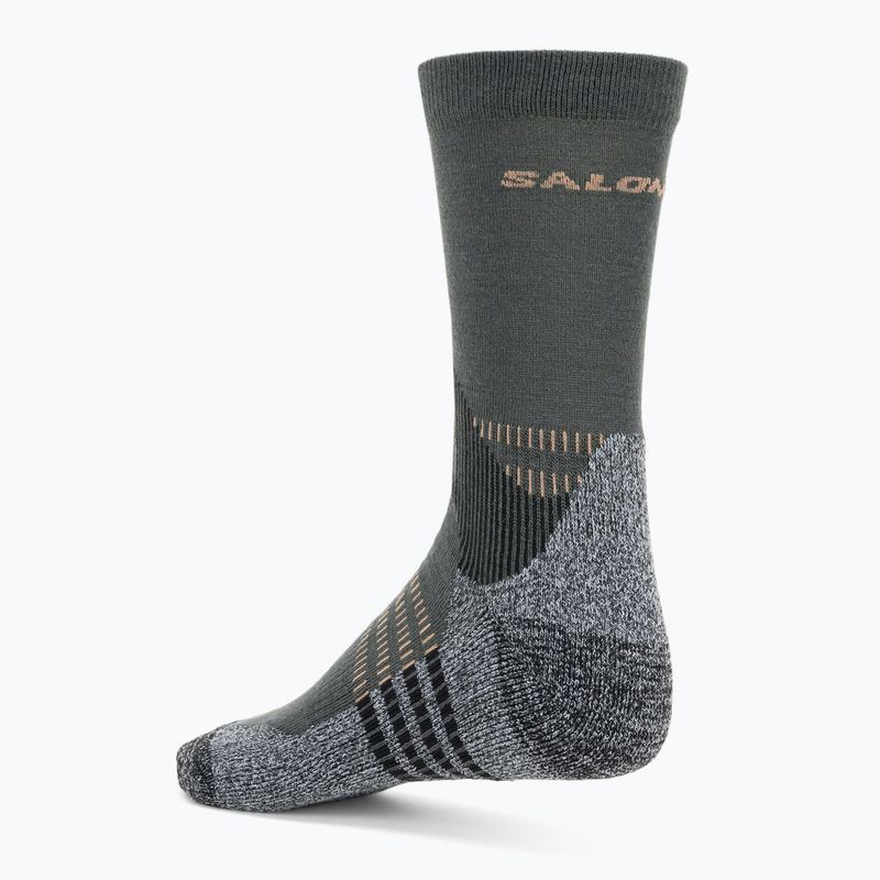Salomon X Ultra Access Crew 2 perechi de șosete de drumeție ebony/rainy day trekking 3