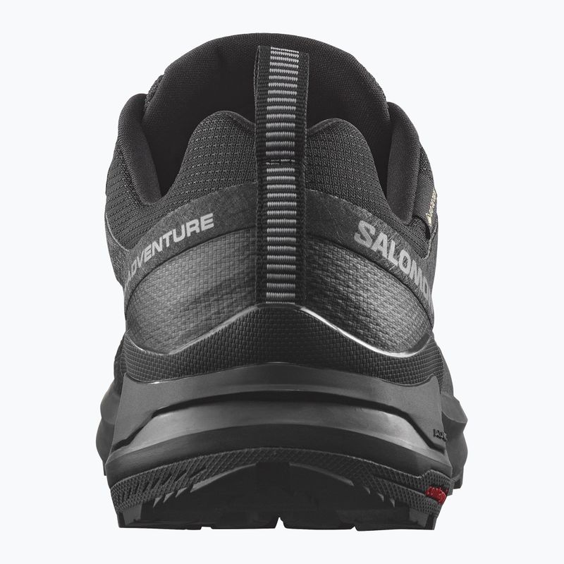 Încălțăminte de trekking pentru femei Salomon X-Adventure GTX Black/Black/Black 2