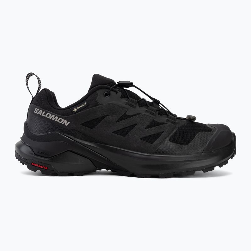 Încălțăminte de trekking pentru femei Salomon X-Adventure GTX Black/Black/Black 2