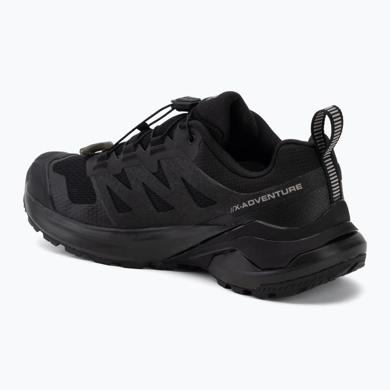 Încălțăminte de trekking pentru femei Salomon X-Adventure GTX Black/Black/Black 3