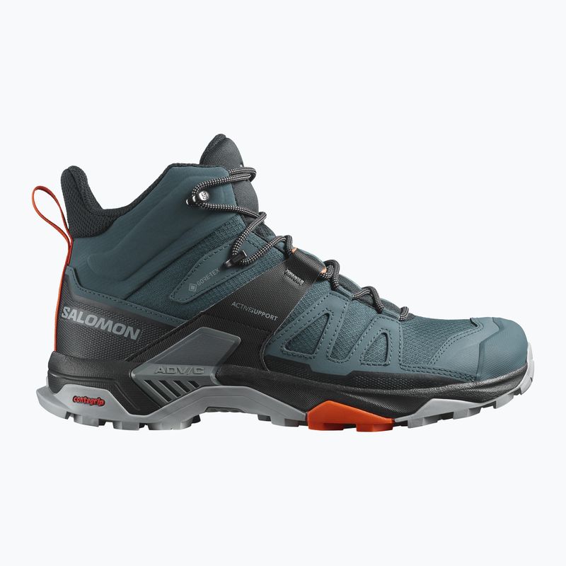 Cizme de trekking pentru bărbați Salomon X Ultra 4 Mid GTX stargazer/negru/s 12