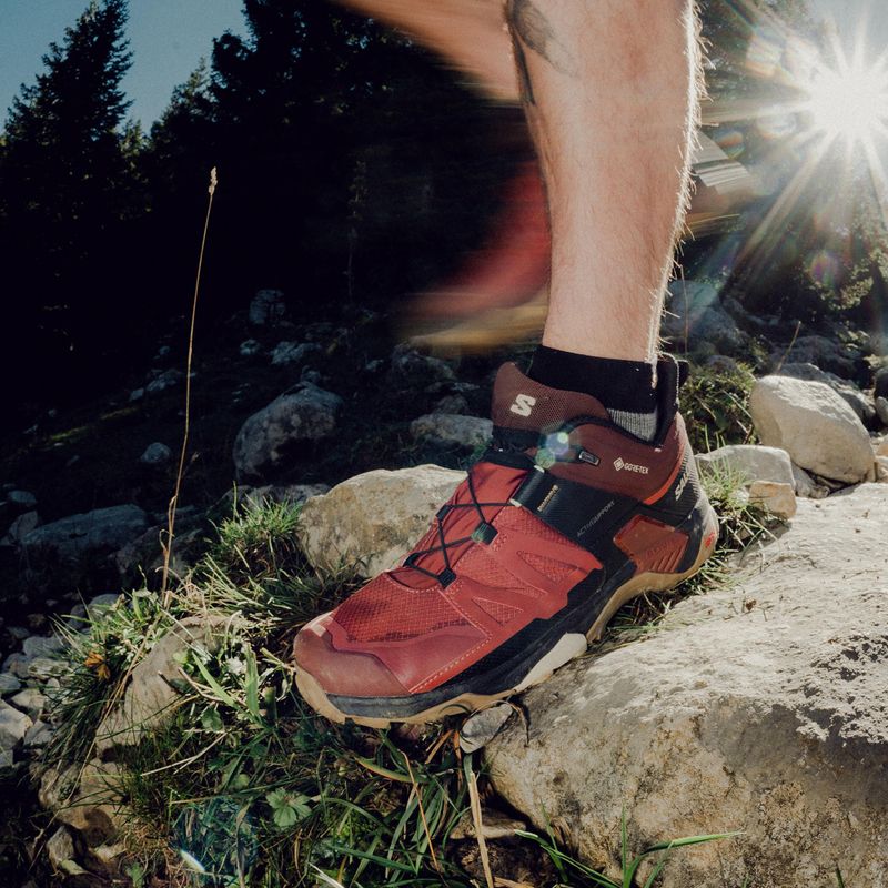 Cizme de trekking pentru bărbați Salomon X Ultra 4 GTX maro L47352700 12