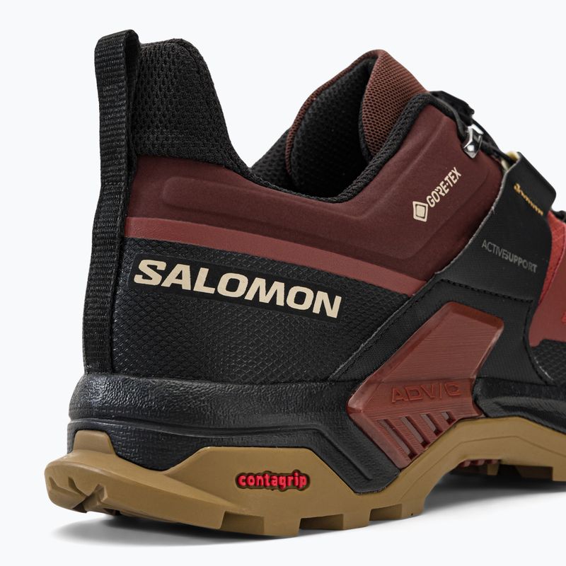 Cizme de trekking pentru bărbați Salomon X Ultra 4 GTX maro L47352700 9