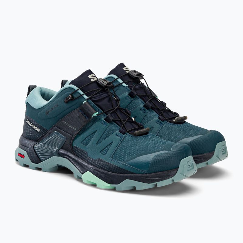 Cizme de trekking pentru femei Salomon X Ultra 4 GTX albastru marin L47352900 4