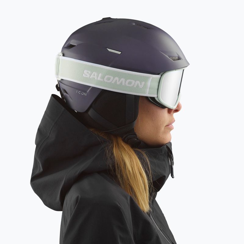 Cască de schi pentru femei Salomon Icon LT W nightshade 5