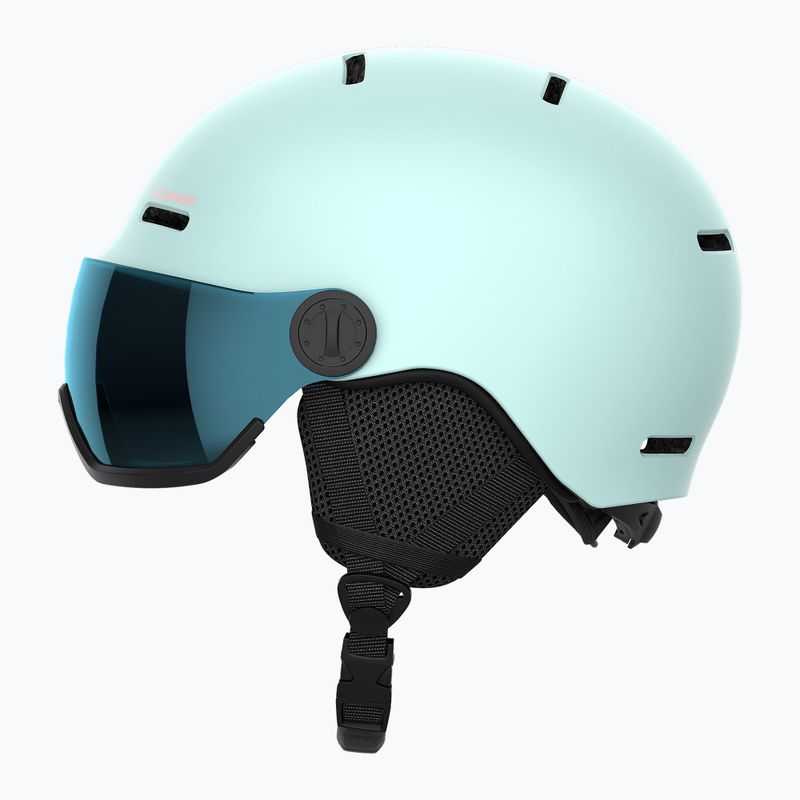 Cască de schi pentru copii  Salomon Orka Visor bleached aqua 2