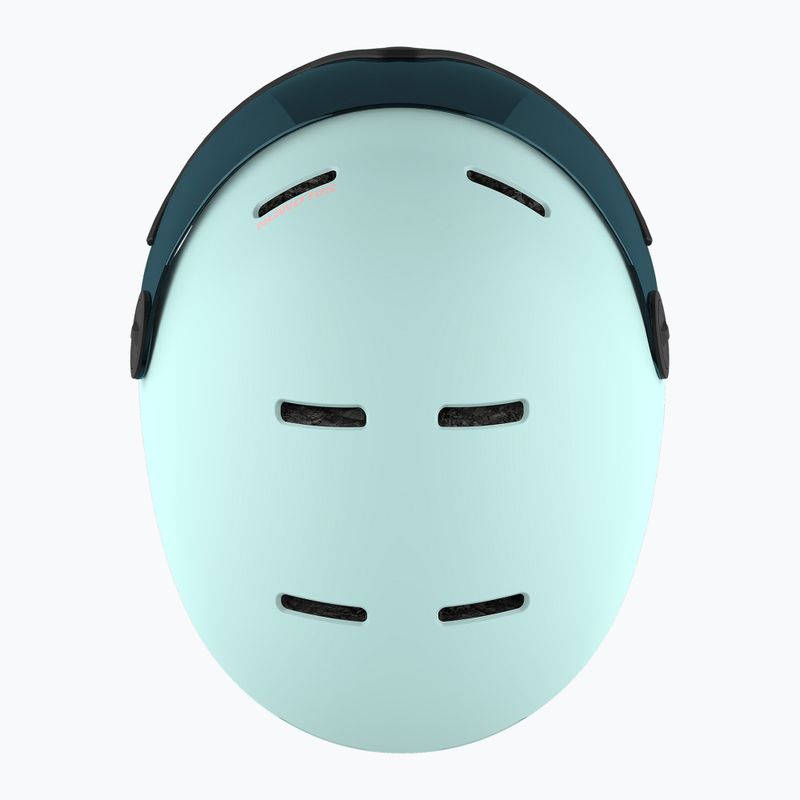 Cască de schi pentru copii  Salomon Orka Visor bleached aqua 4