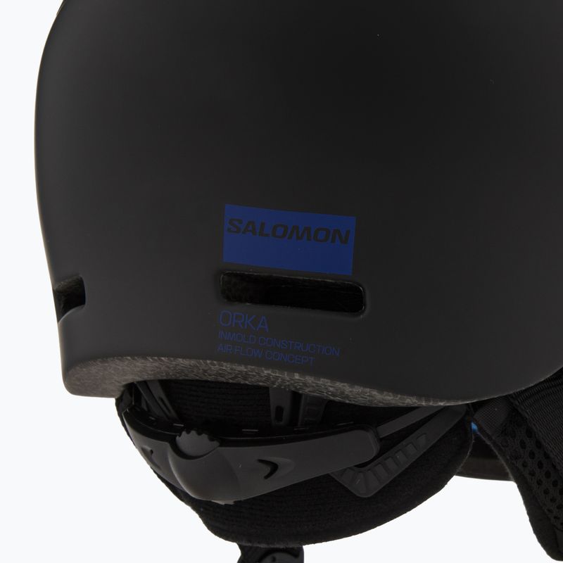 Cască de schi pentru copii  Salomon Orka Visor black 8