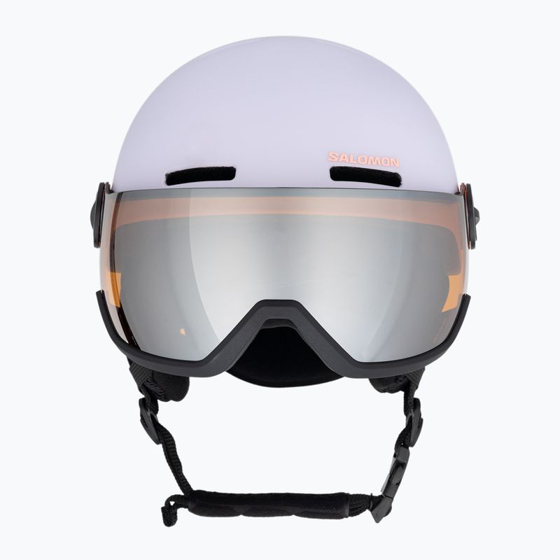 Cască de schi pentru copii Salomon Orka Visor Visor evening haze 2