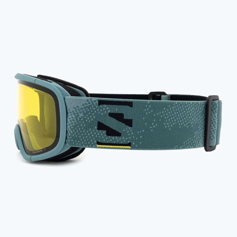 Ochelari de schi pentru copii Salomon Lumi Flash atlantic blues/flash yellow pentru copii 4