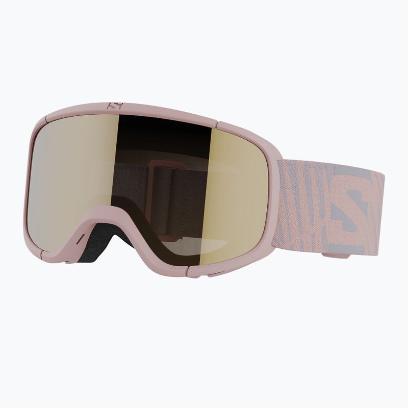 Ochelari de schi pentru copii Salomon Lumi Flash tropical peach/flash gold pentru copii