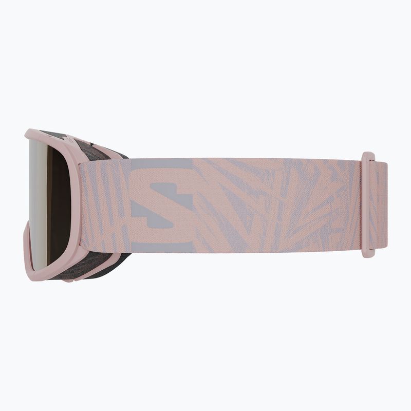 Ochelari de schi pentru copii Salomon Lumi Flash tropical peach/flash gold pentru copii