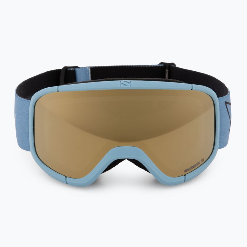 Ochelari de schi pentru copii Salomon Rio Jr smoke blue/flash gold