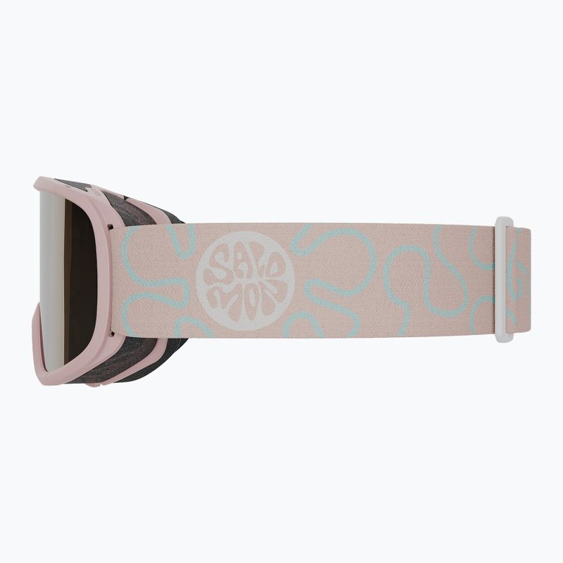 Ochelari de schi pentru copii Salomon Rio Jr tropical peach/flash gold 3