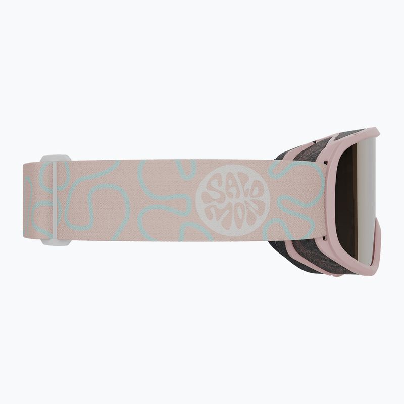 Ochelari de schi pentru copii Salomon Rio Jr tropical peach/flash gold 4