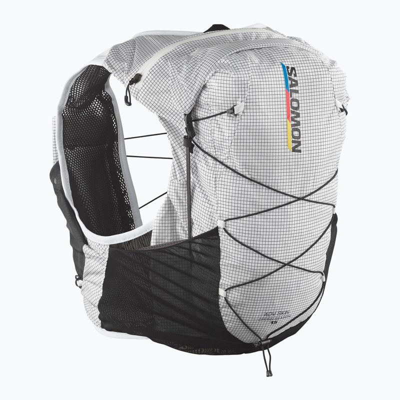 Rucsac pentru alergare Salomon Advance Skin Cross Season Race 15 l white/black 2