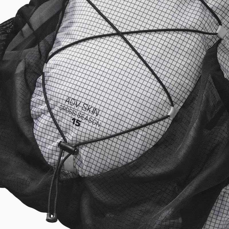Rucsac pentru alergare Salomon Advance Skin Cross Season Race 15 l white/black 4