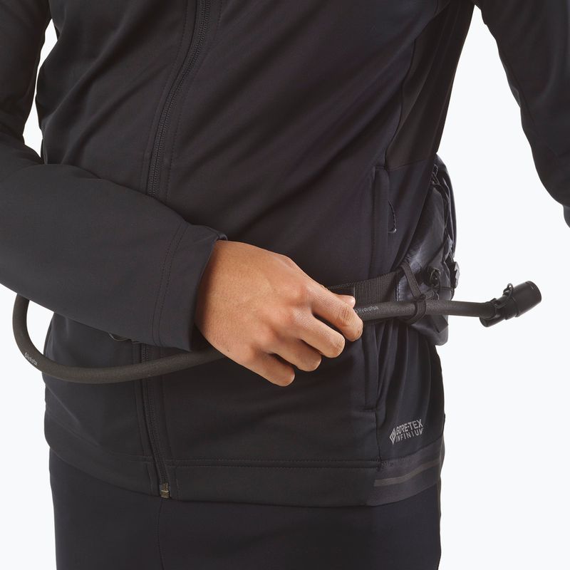 Curea pentru alergare Salomon Cross Season Waist + bukłak 1l ebony/black 7