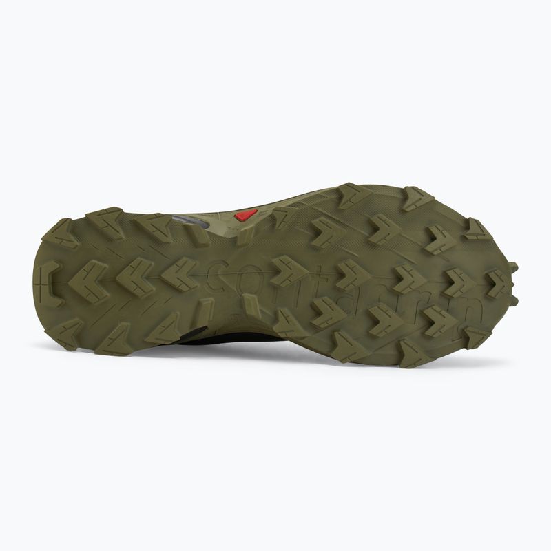 Încălțăminte de alergare pentru bărbați  Salomon Alphacross 5 GTX olive night/black 4