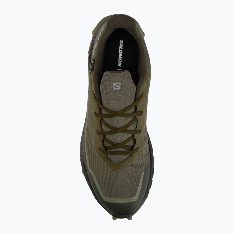 Încălțăminte de alergare pentru bărbați  Salomon Alphacross 5 GTX olive night/black 5