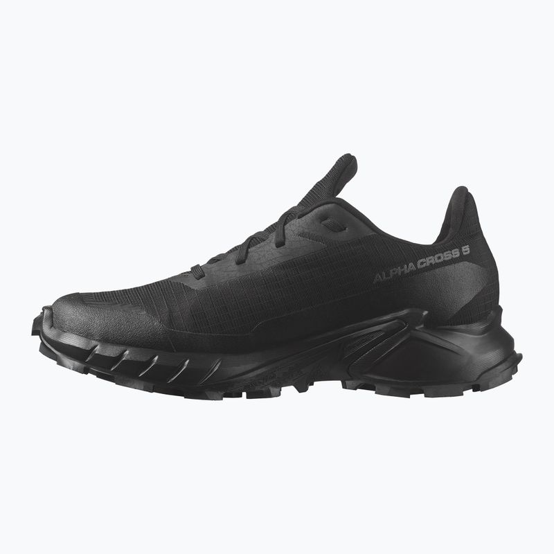 Încălțăminte de alergare pentru femei  Salomon Alphacross 5 GTX black/black/ebony 2