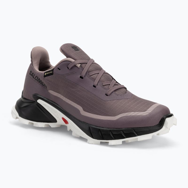 Încălțăminte de alergare pentru femei  Salomon Alphacross 5 GTX moonscape/black/white