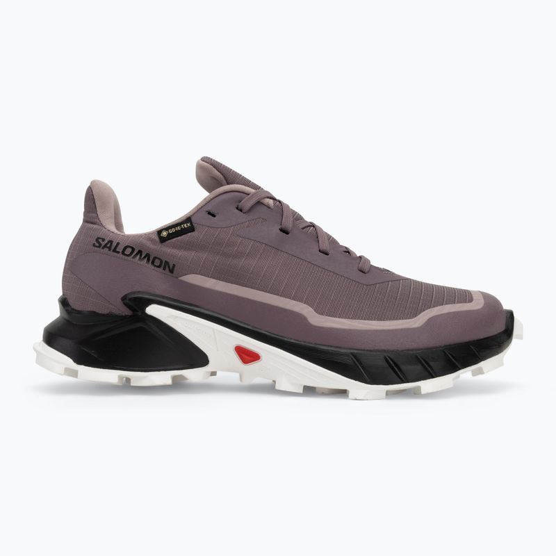 Încălțăminte de alergare pentru femei  Salomon Alphacross 5 GTX moonscape/black/white 2