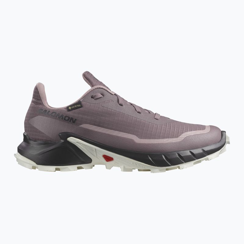 Încălțăminte de alergare pentru femei  Salomon Alphacross 5 GTX moonscape/black/white 8