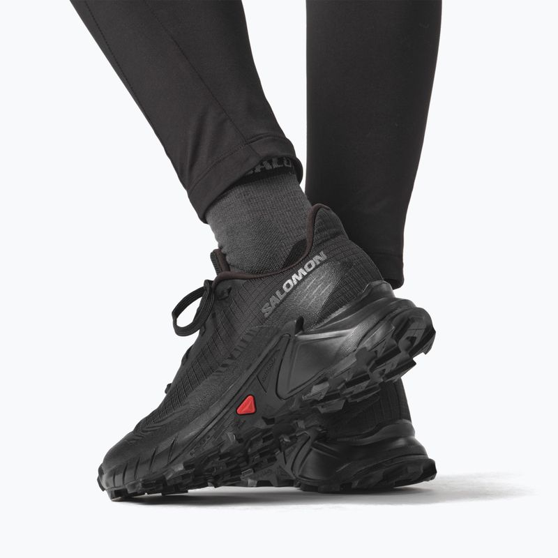 Încălțăminte de alergare pentru femei Salomon Alphacross 5 black/black/ebony 3