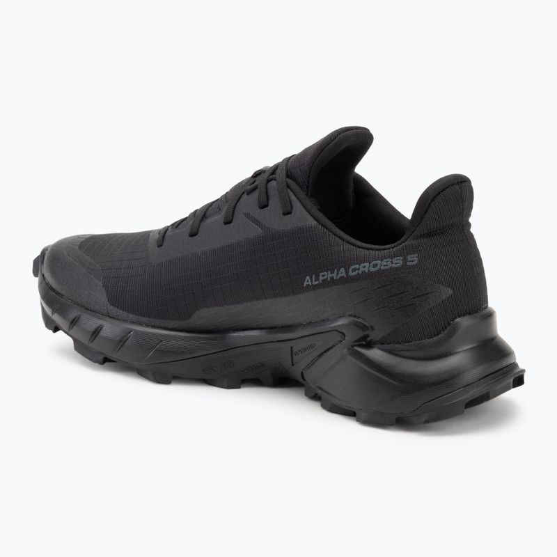 Încălțăminte de alergare pentru femei Salomon Alphacross 5 black/black/ebony 3