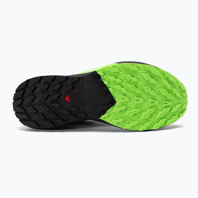 Încălăminte de alergat pentru bărbați Salomon Sense Ride 5 GTX flint stone/black/green gecko 6