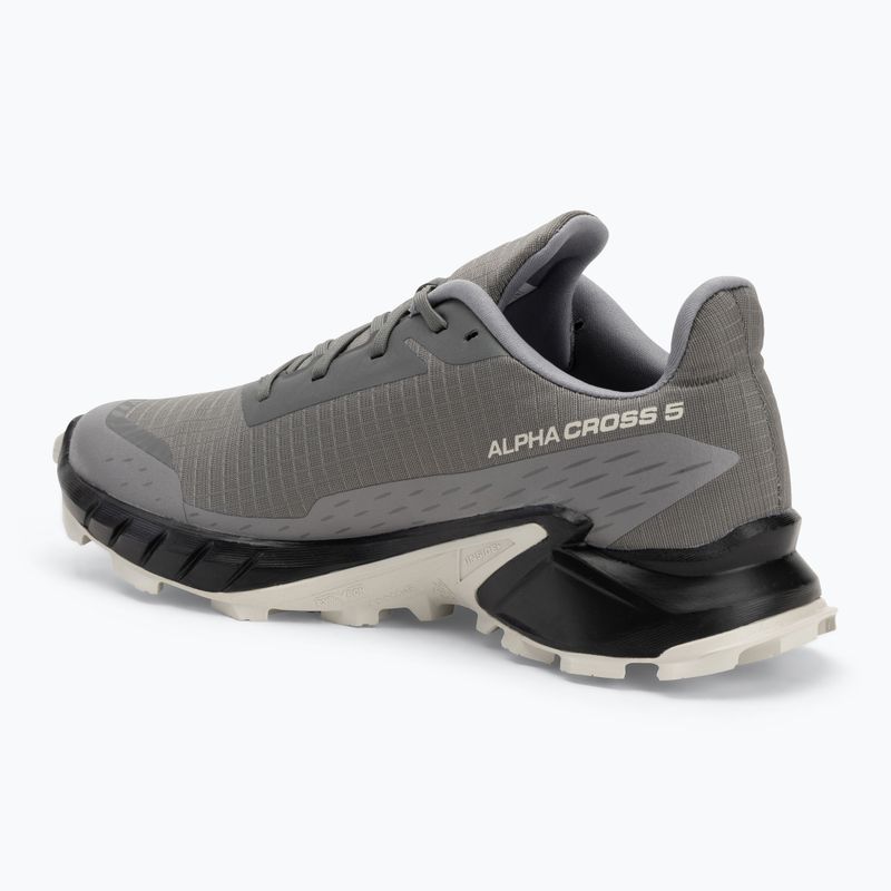 Încălțăminte de alergare pentru bărbați Salomon Alphacross 5 pewter/black/ghost 3
