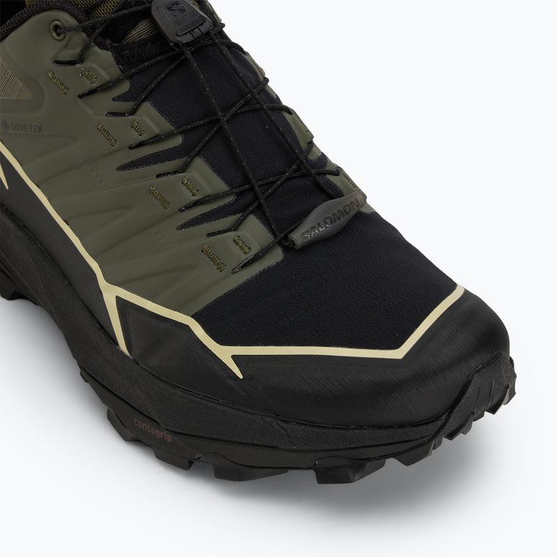 Încălțăminte de alergare pentru bărbați  Salomon Thundercoss GTX olive night/black/alfalfa 7
