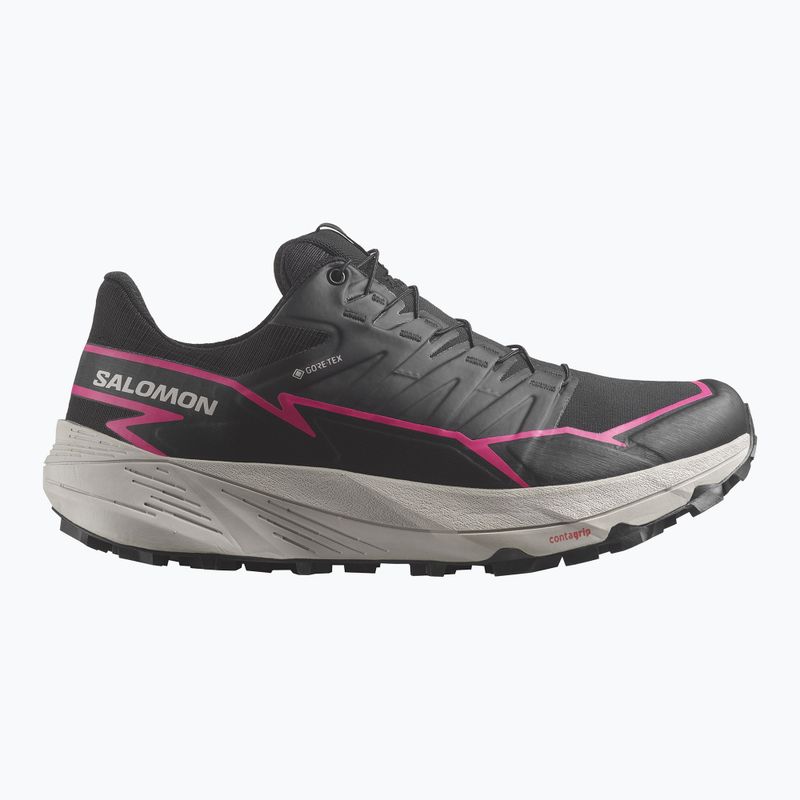 Încălțăminte de alergare pentru femei  Salomon Thundercoss GTX black/black/pink