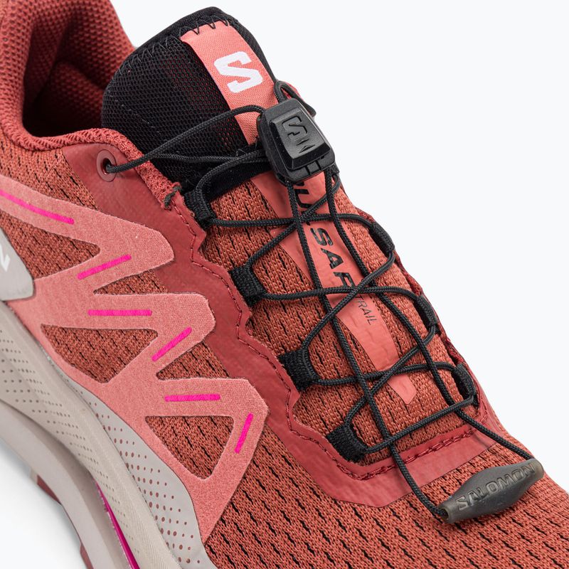 Salomon Pulsar Trail pantofi de alergare pentru femei piele de vacă/ashes of roses/pink glo 8