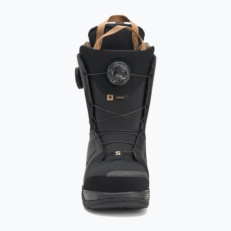 Ghete de snowboard pentru femei Salomon Kiana Dual Boa W black/black/sepia tint 3