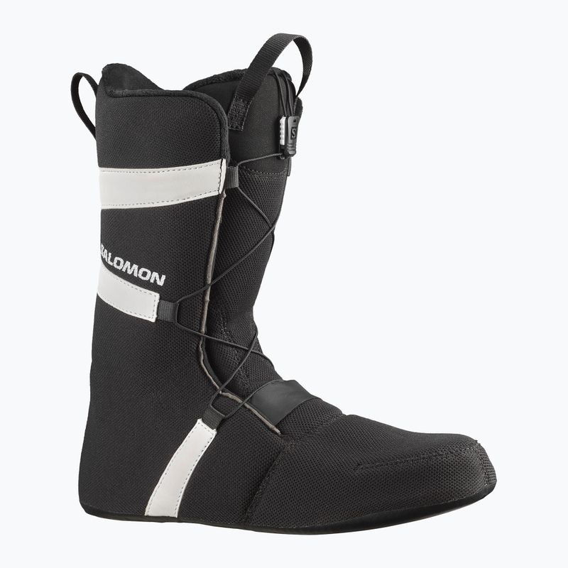 Bocanci de snowboard Salomon Launch Boa SJ Boa negru/negru/alb pentru bărbați Salomon Launch Boa SJ Boa negru/negru/alb 9