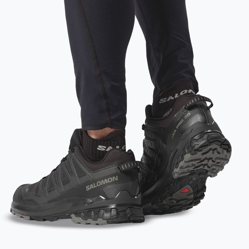 Încălțăminte de alergare pentru bărbați Salomon XA Pro 3D V9 black/phantom/pewter 14