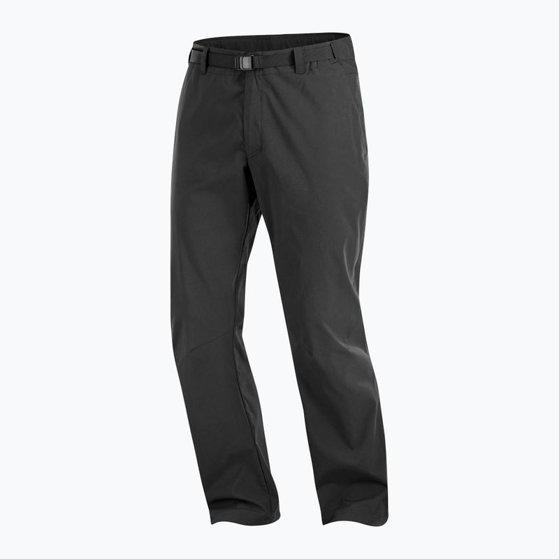 Pantaloni de ploaie pentru bărbați Salomon Outerpath Base deep black 7