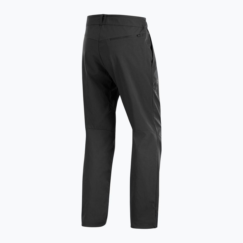 Pantaloni de ploaie pentru bărbați Salomon Outerpath Base deep black 8