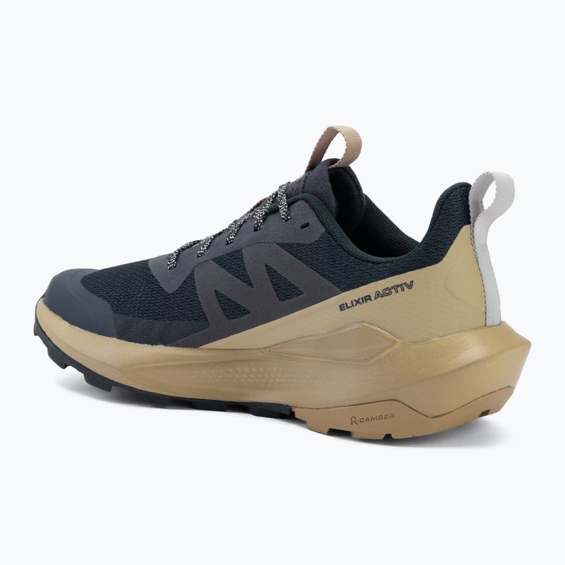 Încălțăminte de drumeție pentru bărbați Salomon Elixir Activ carbon/slate green/glacier 3