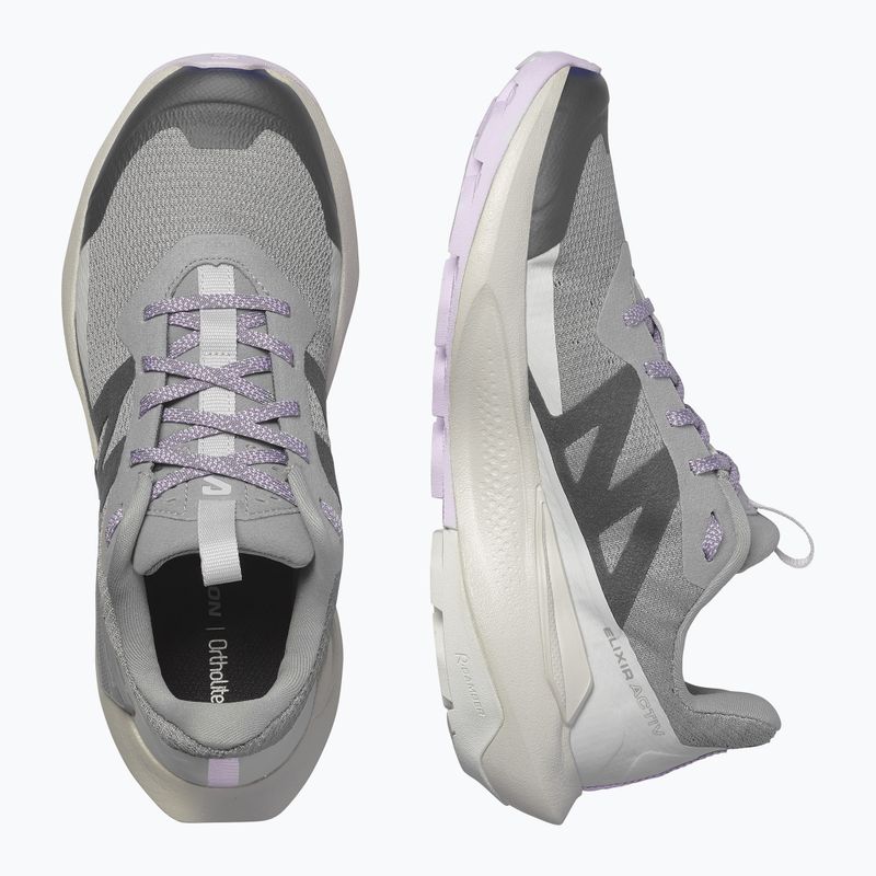 Încălțăminte de drumeție pentru femei Salomon Elixir Activ GTX shskin/glacier gray/opetal 5