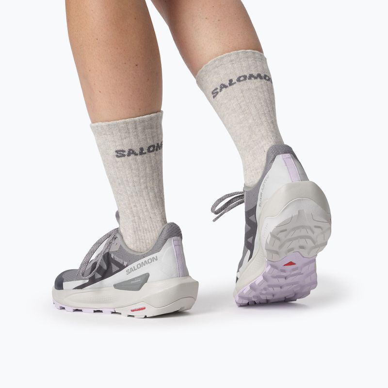 Încălțăminte de drumeție pentru femei Salomon Elixir Activ GTX shskin/glacier gray/opetal 8