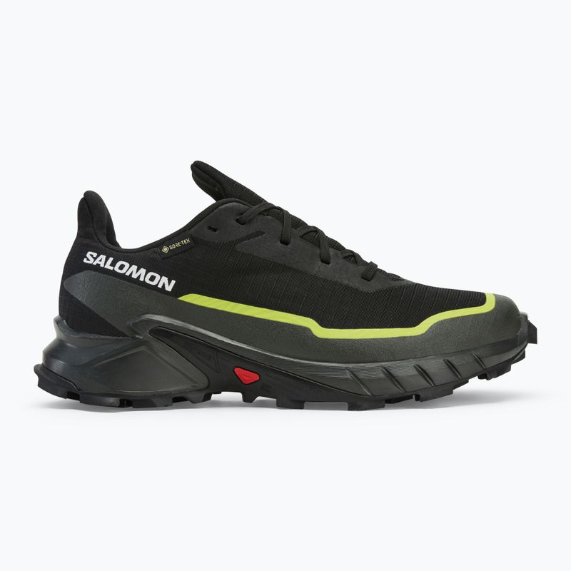 Încălțăminte de alergare pentru bărbați Salomon Alphacross 5 GTX black/peat/sulphur spring 2