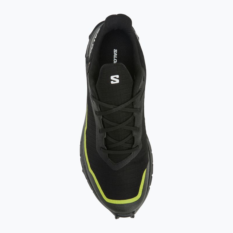 Încălțăminte de alergare pentru bărbați Salomon Alphacross 5 GTX black/peat/sulphur spring 5