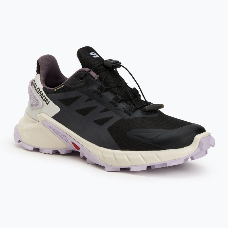 Încălțăminte de alergare pentru femei  Salomon Supercross 4 GTX black/vanilla ice /orchid petal