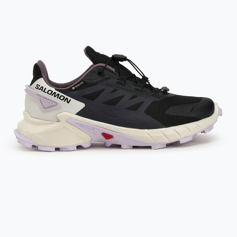 Încălțăminte de alergare pentru femei  Salomon Supercross 4 GTX black/vanilla ice /orchid petal 2