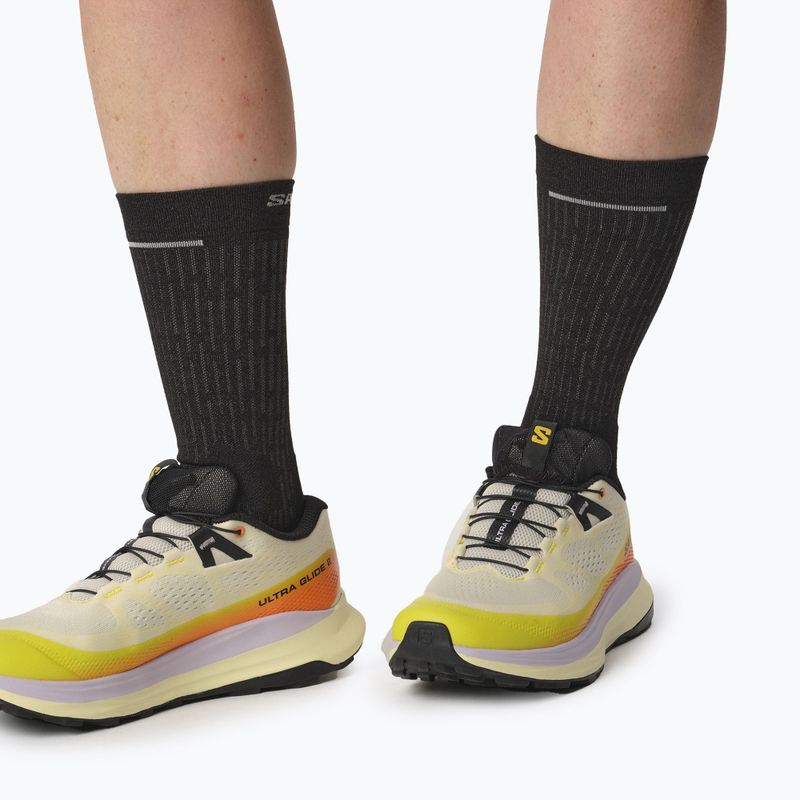 Încălțăminte de alergare pentru femei Salomon Ultra Glide 2 vanilla ice/sulphur spring/orchid peta 11